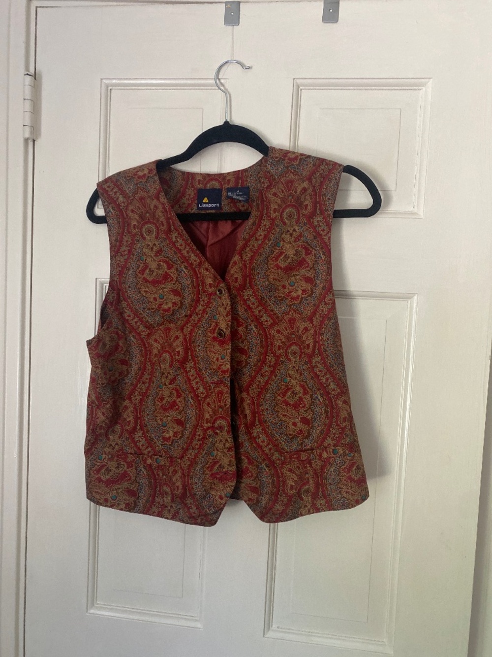 Cotton 90s Liz sport vest small